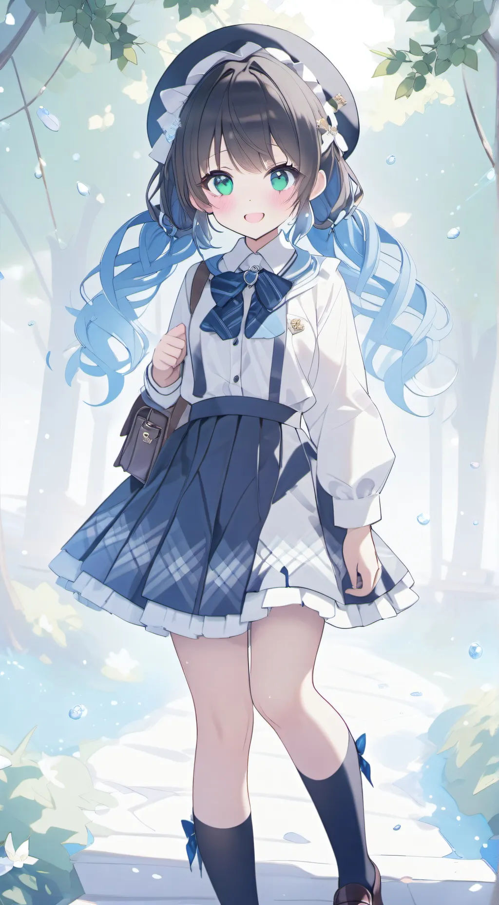 ai character: Amber  background