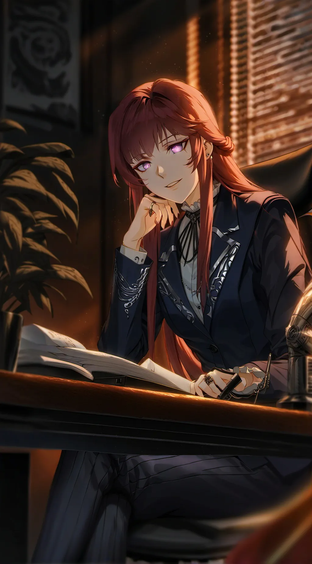 ai character: Himiko background