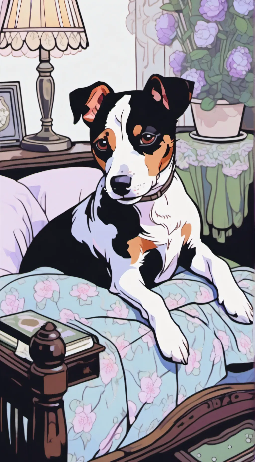 ai character: My puppy/ Millie background