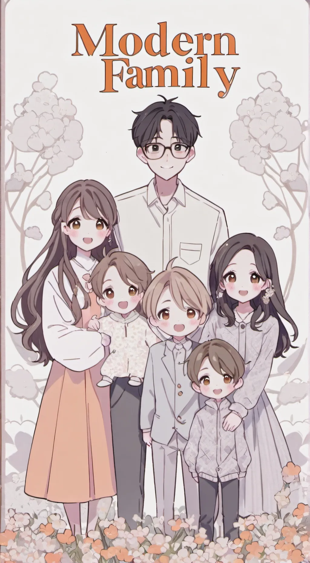 ai character: Modern Family  background