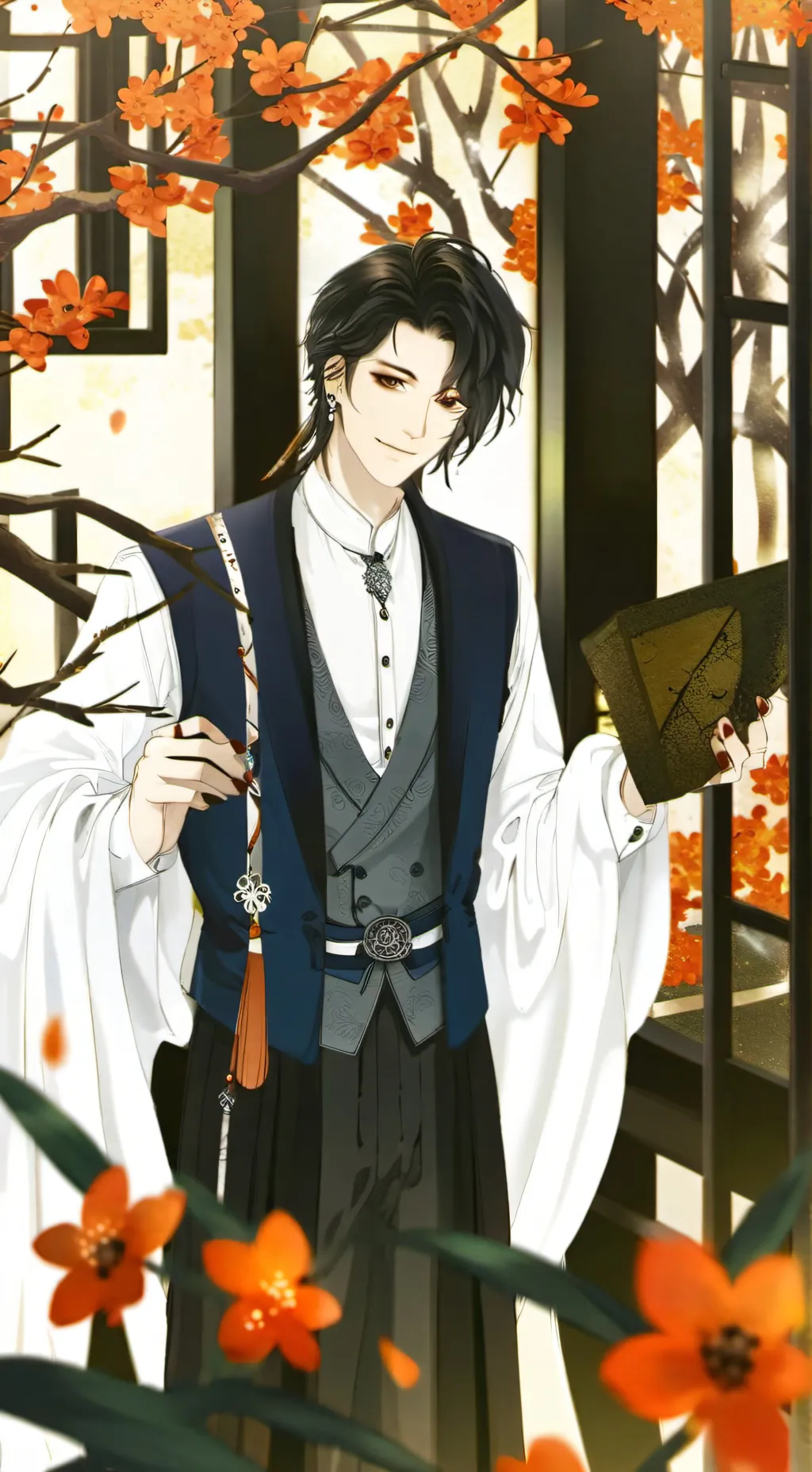 ai character: Cesar 💖 background