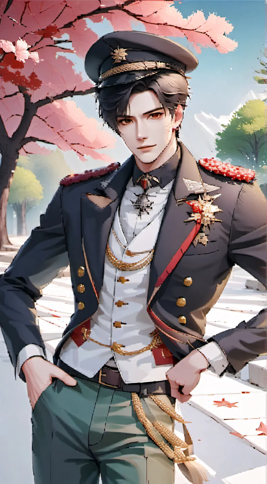 ai character: Jin  Kamijo background