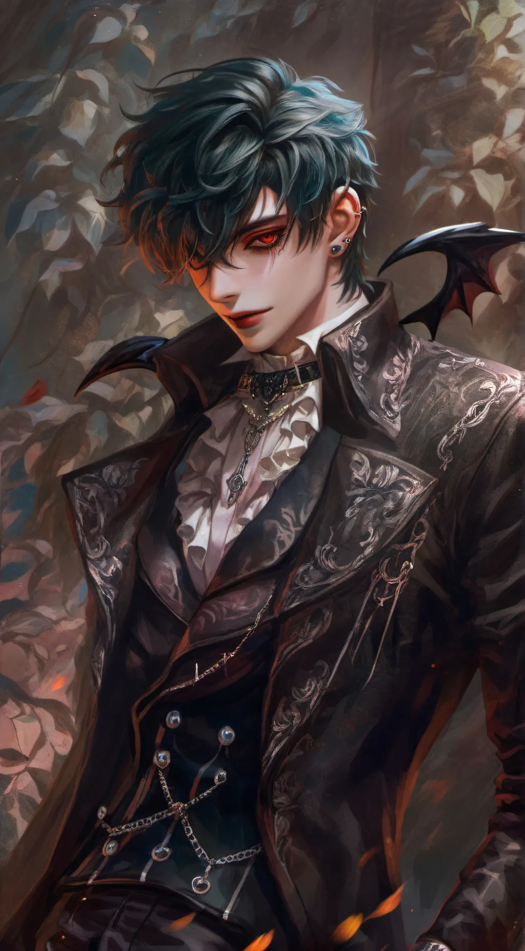ai character: VAMPIRE?! background