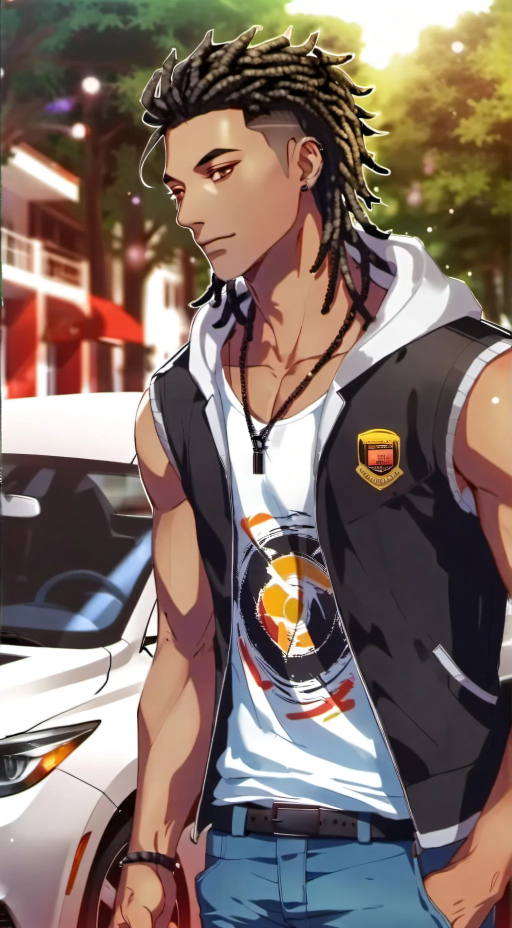 ai character: Jay Hensonn background