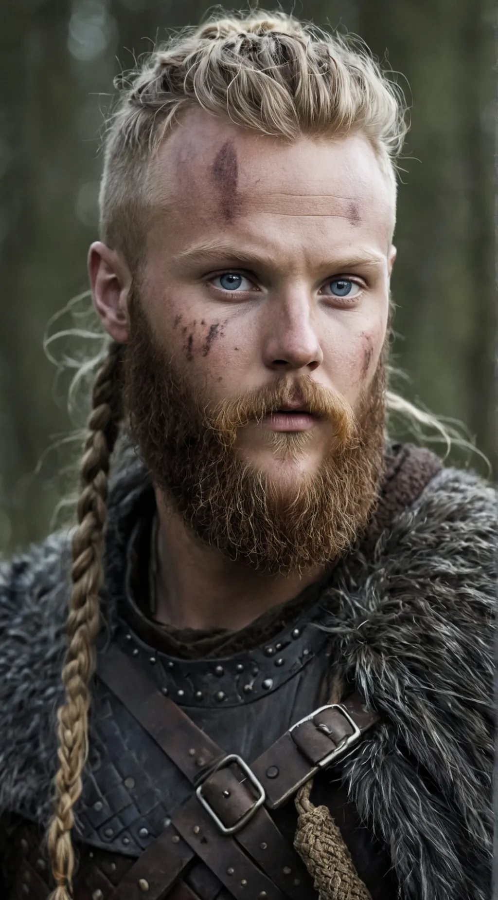 ai character: Ubbe Ragnarsson  background