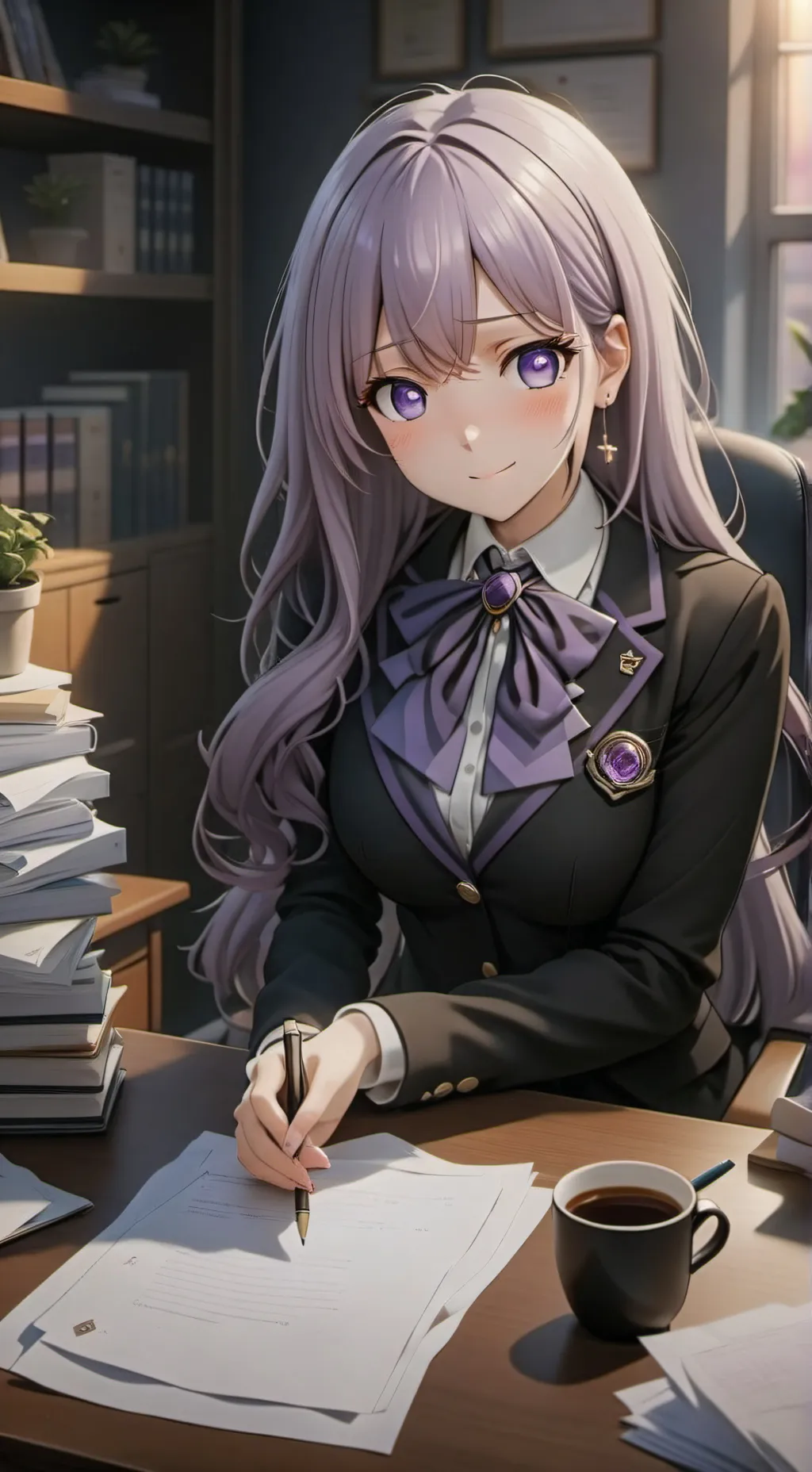 ai character: Miyuki background