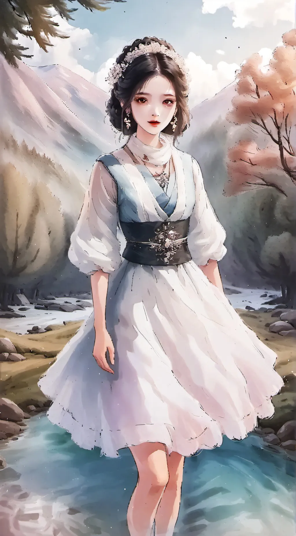 ai character: Break this talkie  background