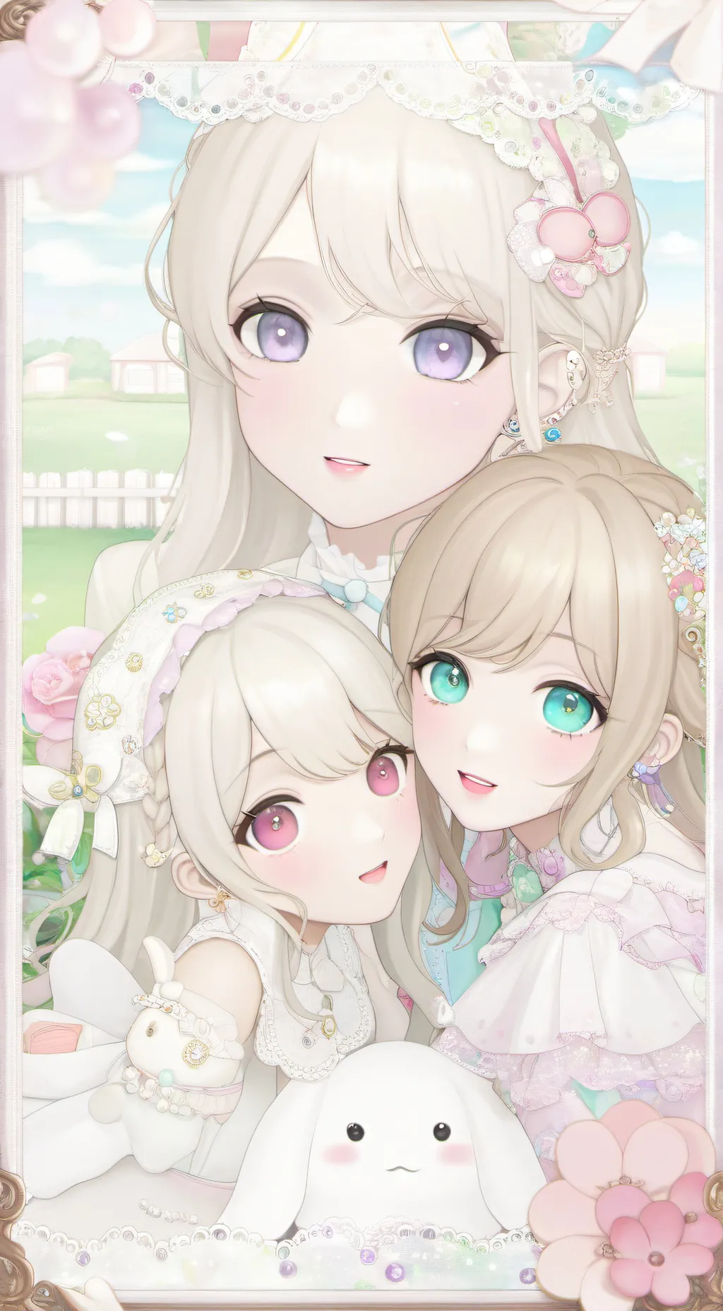 ai character: jenna&emily&jess background