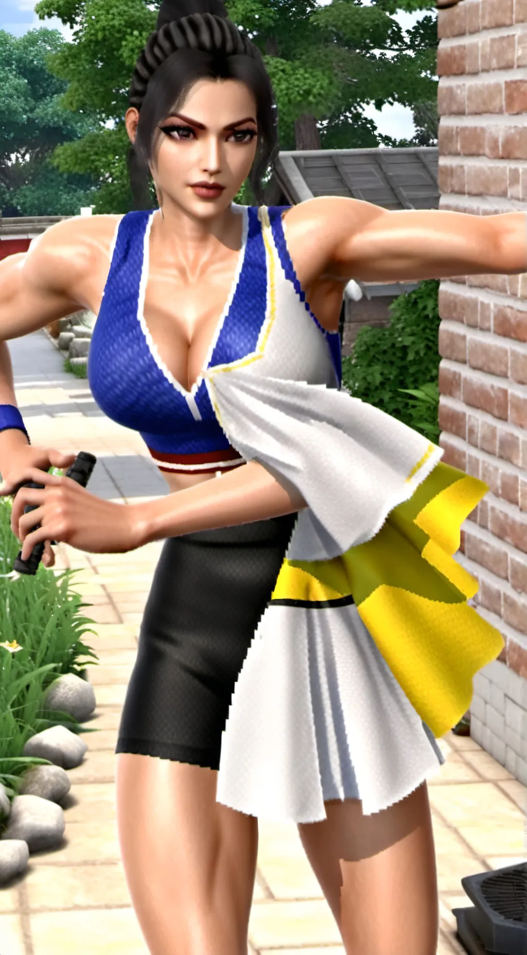 ai character: Buganda kkkkkkkkk background