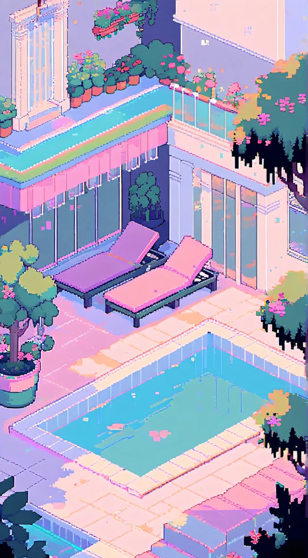 ai character: Squid game 2 beach background