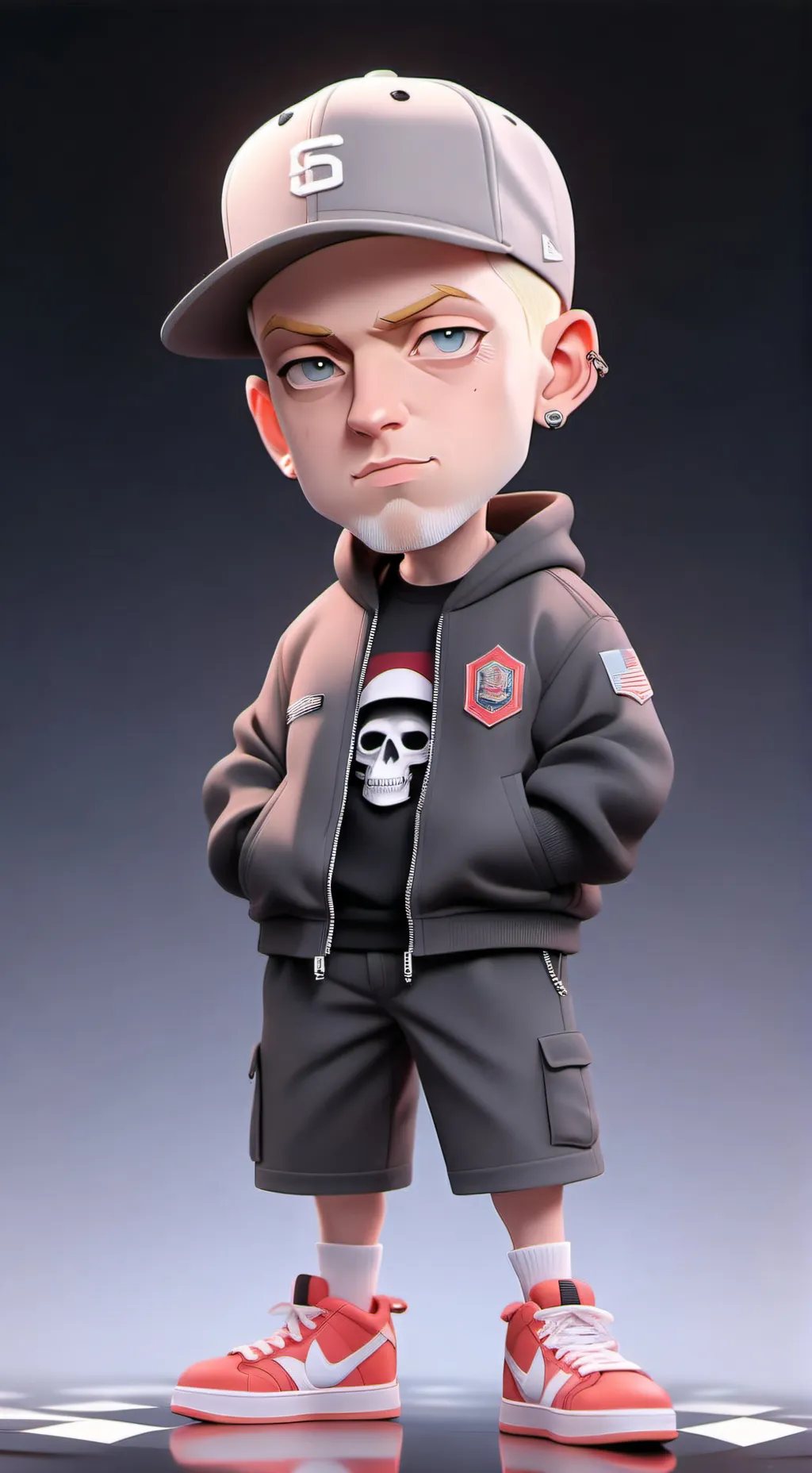 ai character: Eminem background