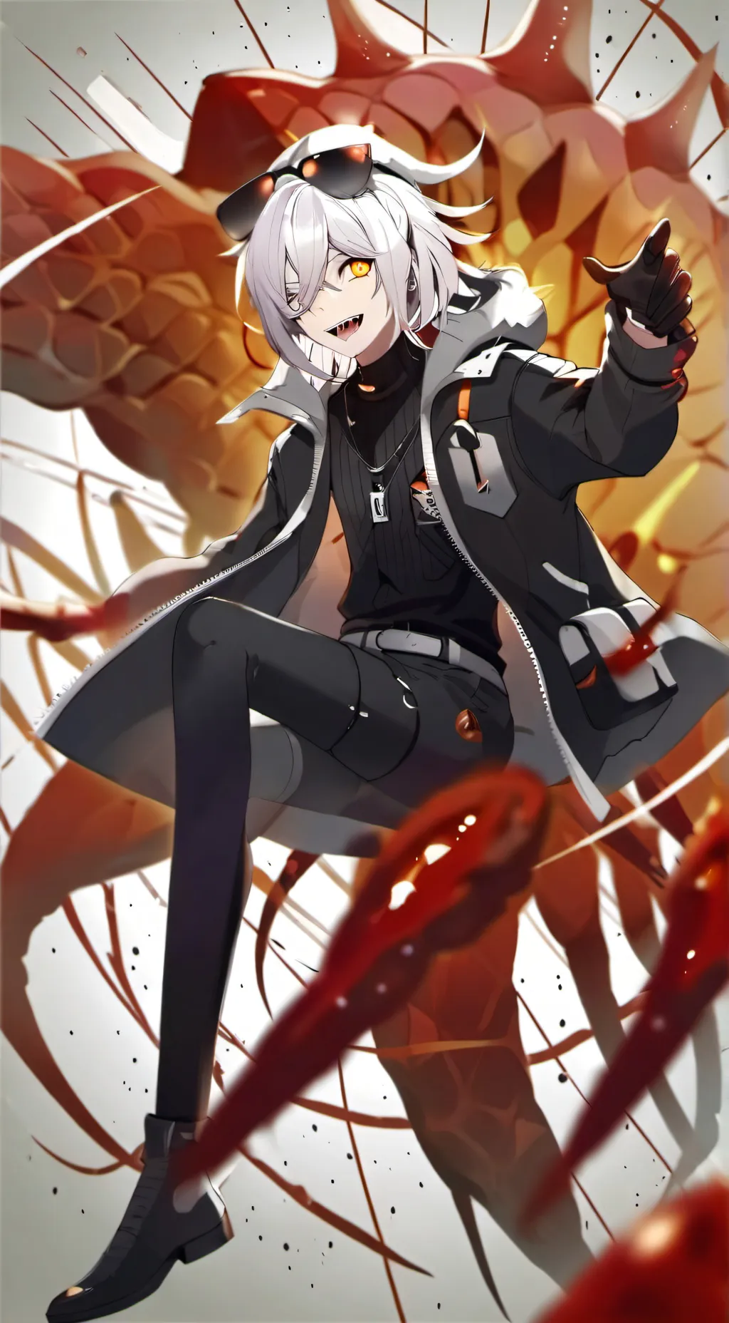 ai character: Victoria  background