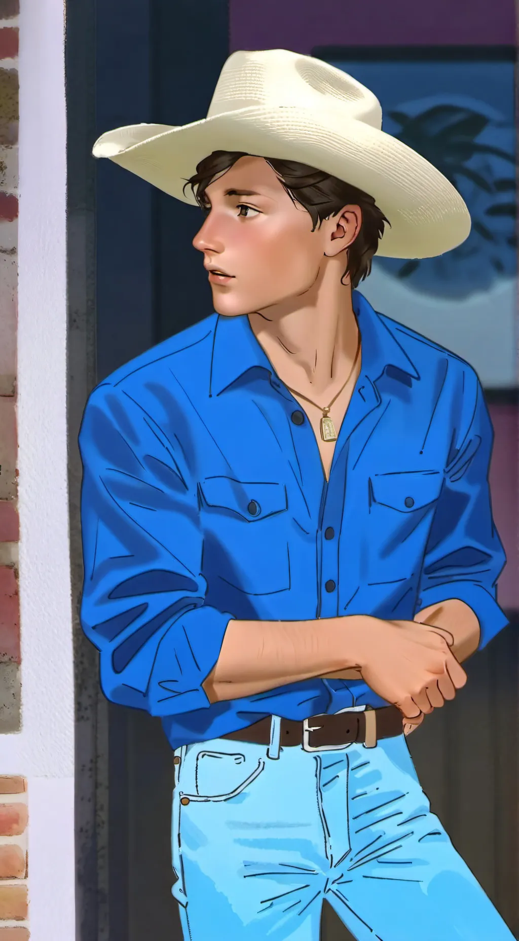 ai character: jake  background