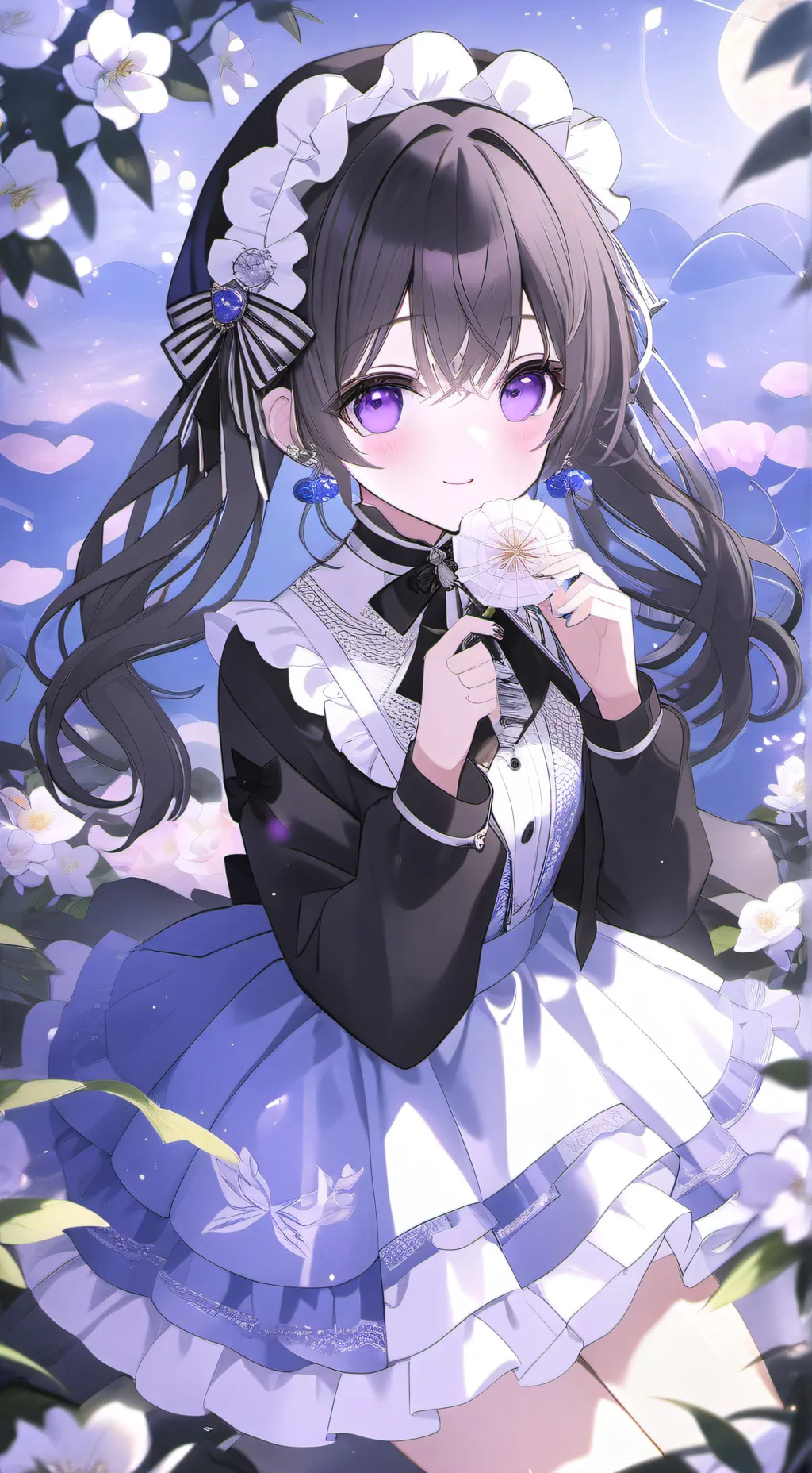 ai character: Вика background