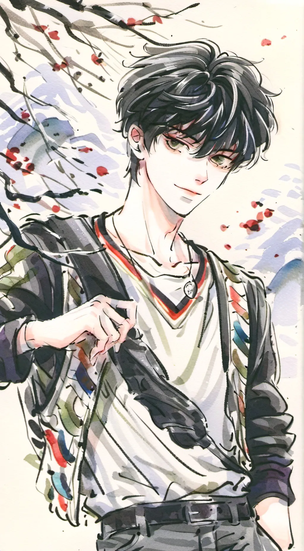 ai character: Nolan background