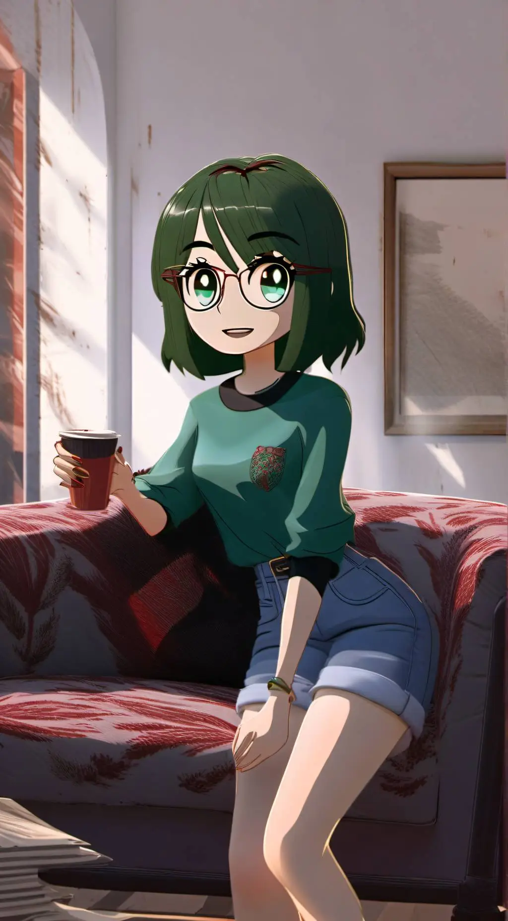 ai character: Samanta Cerezo background