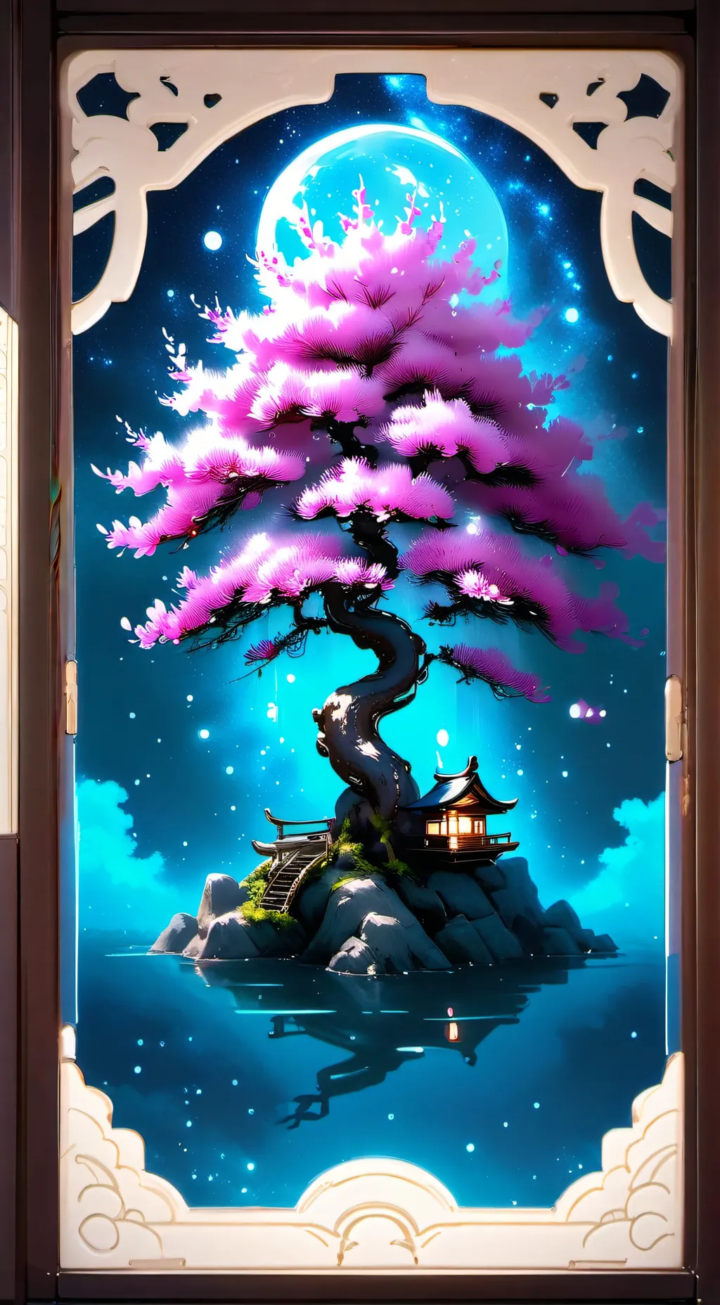 ai character: ds meme background