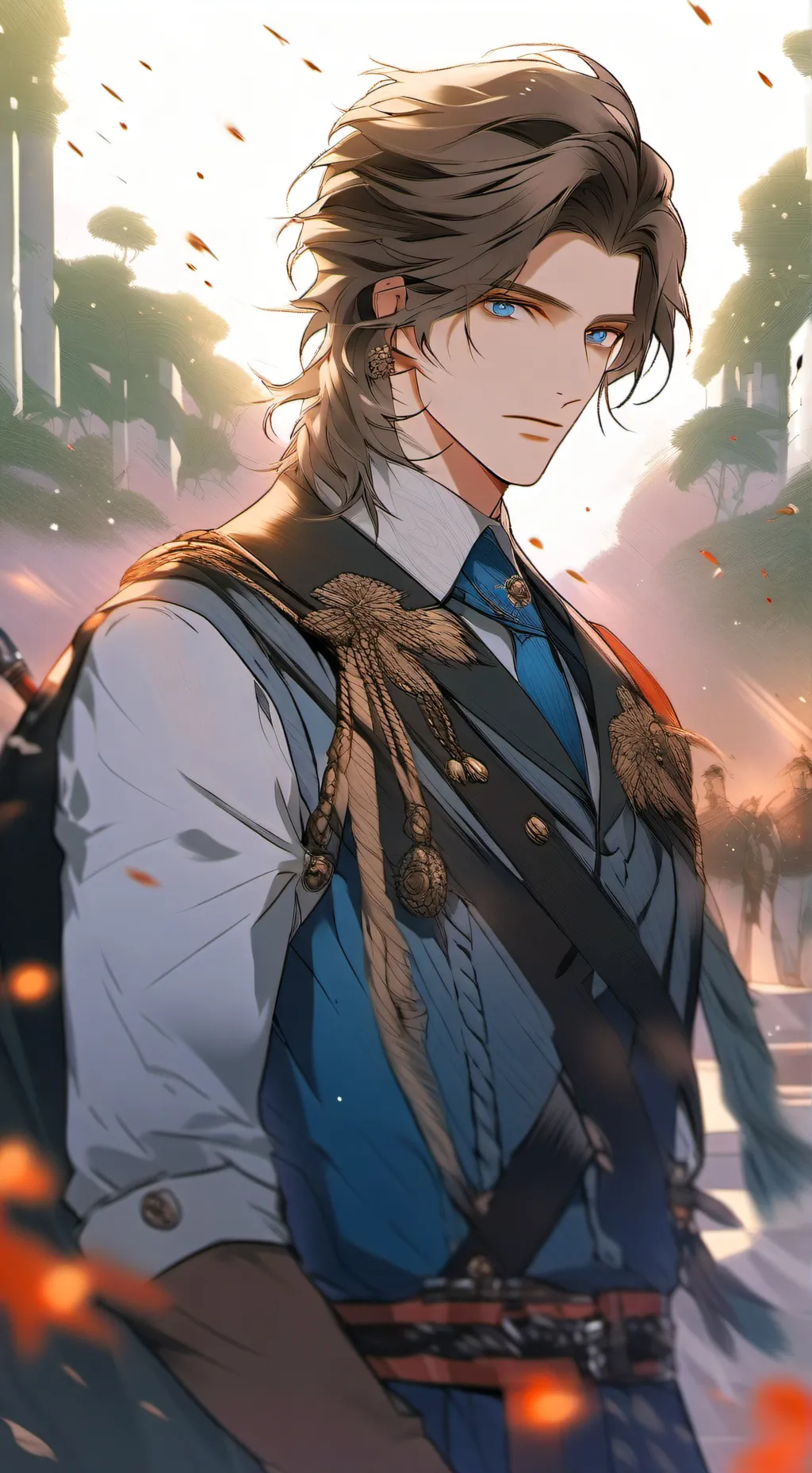 ai character: 🖤 Mark 🖤 background