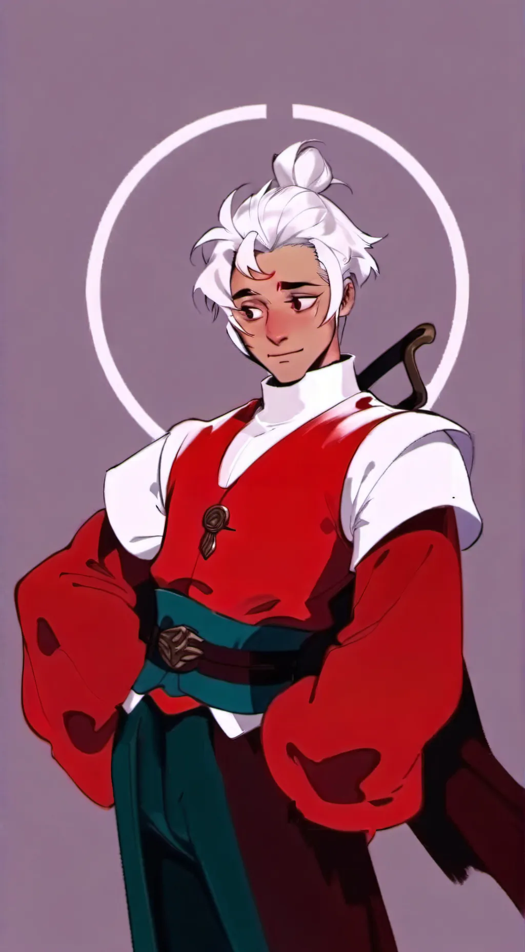 ai character: Félix  background