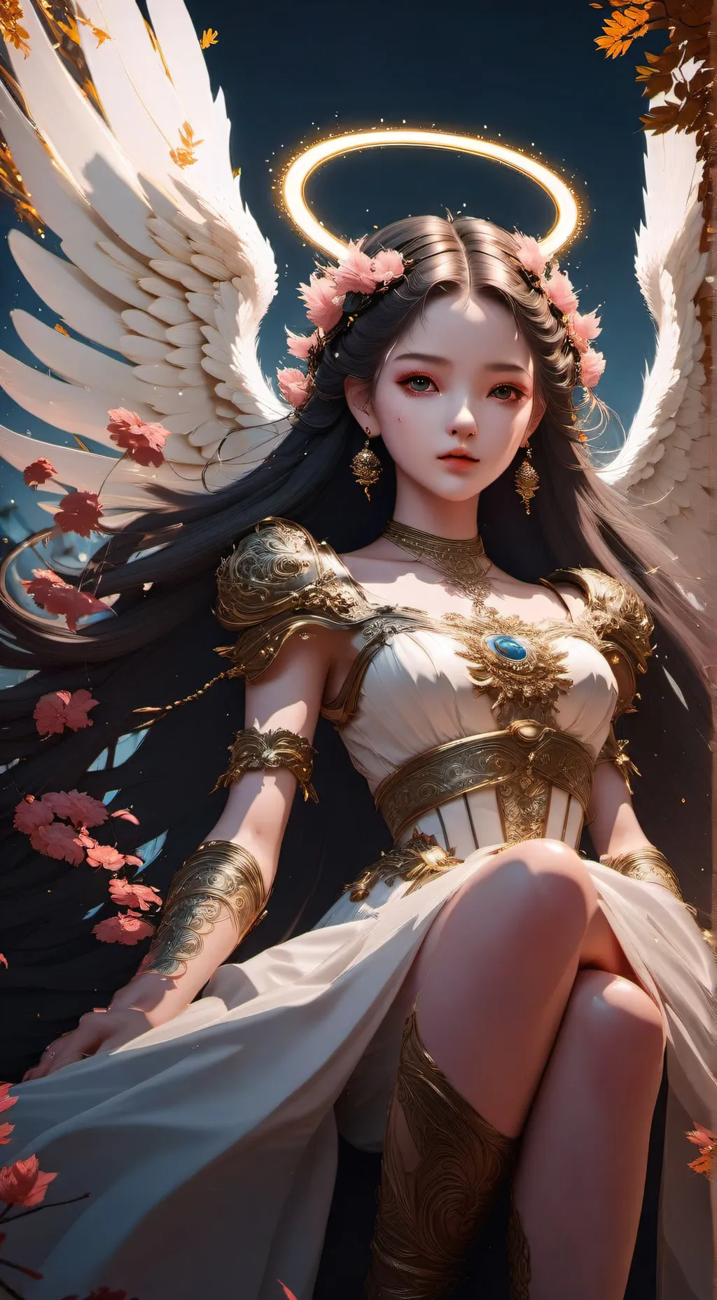 ai character: midnight  background