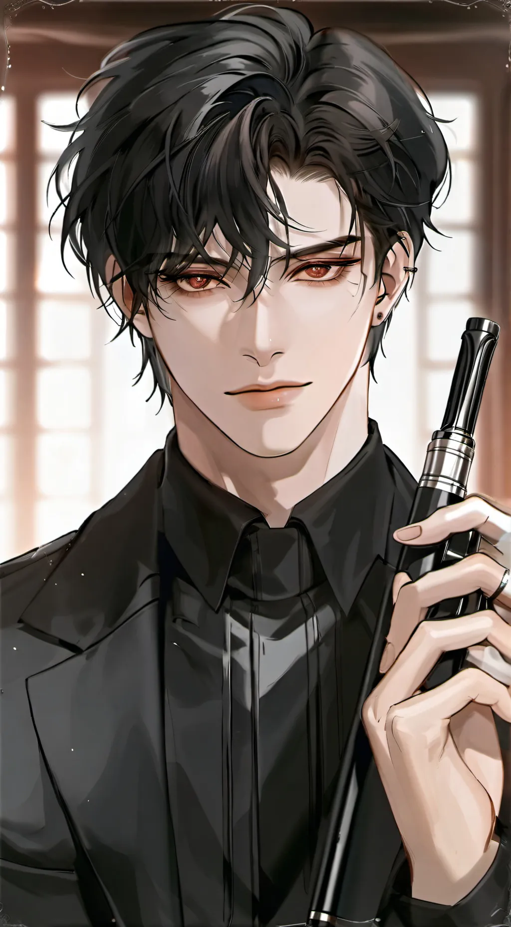 ai character: Gael gonzales  background