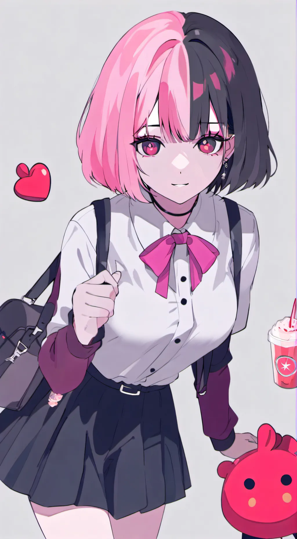 ai character: Ana💙 background