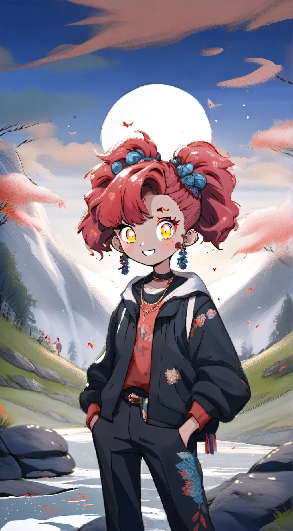 ai character: Torajo e Morajo  background