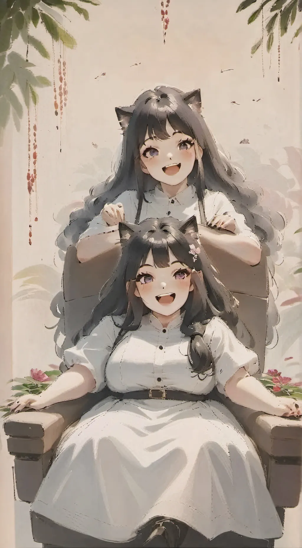 ai character: Alex fat cat tf background