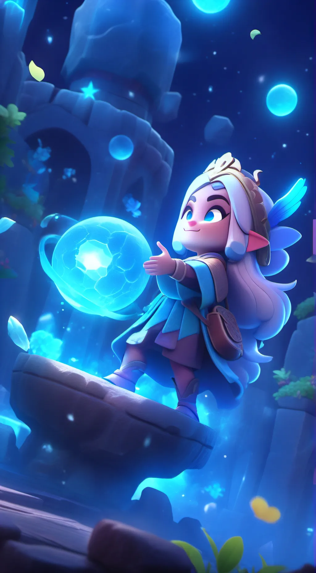 ai character: un truc fr background