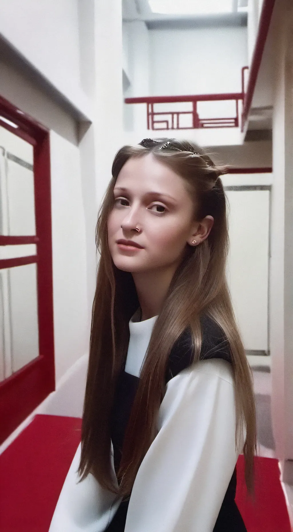 ai character: mom and principal background