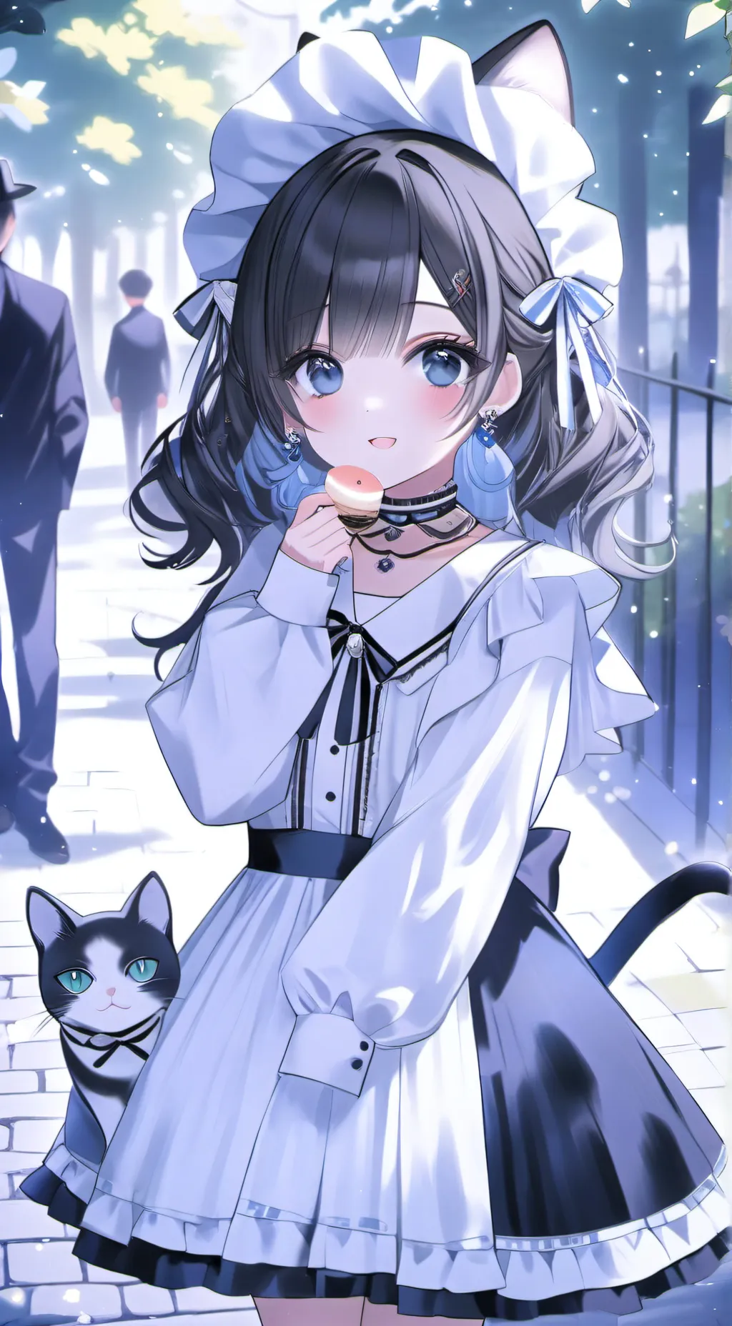 ai character: Delfina  background