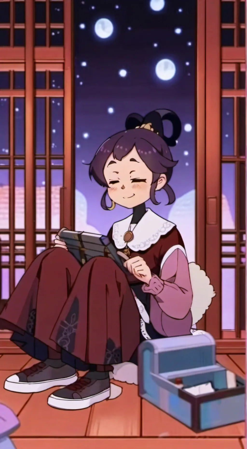 ai character: Lumity background