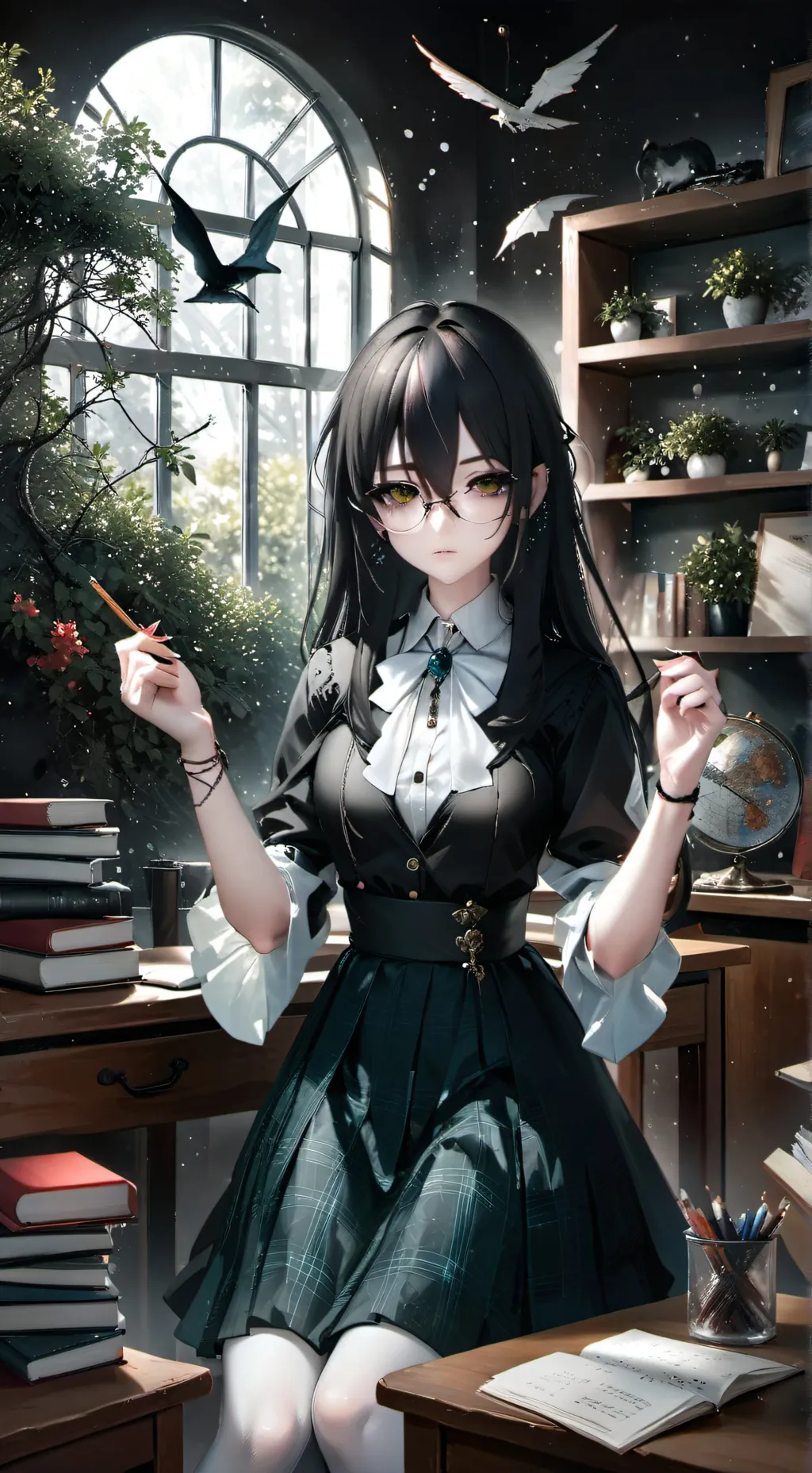 ai character: Ms. Yuri background