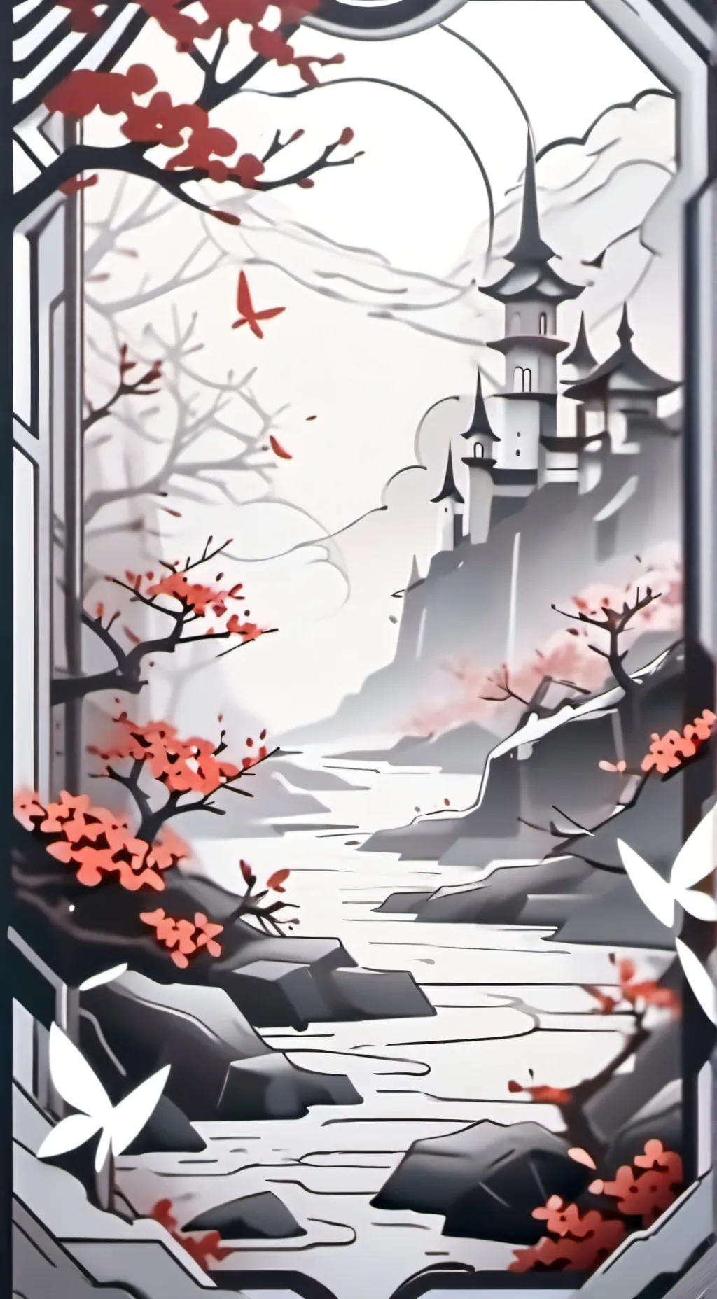 ai character: sprunki sleepover  background