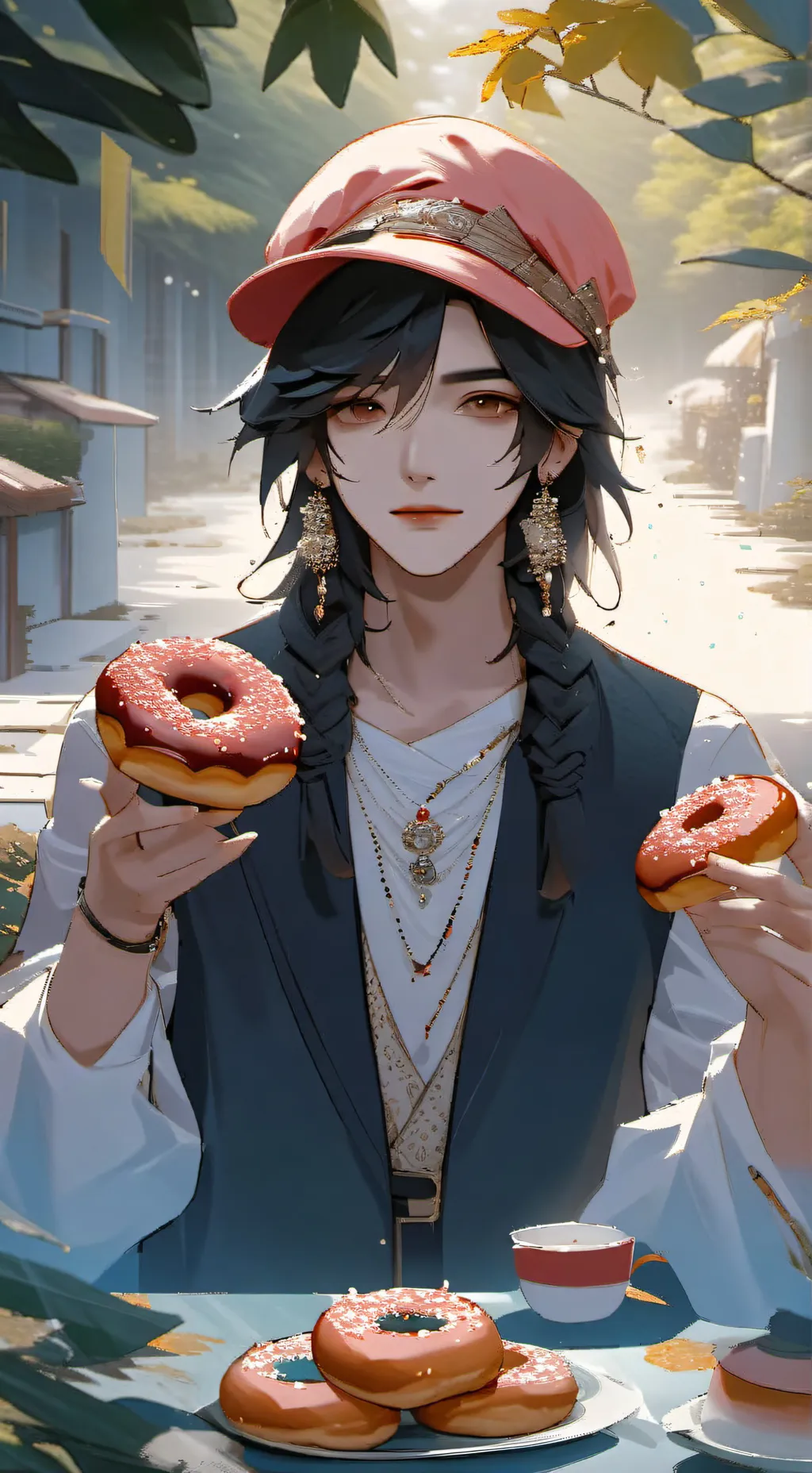 ai character: manuel background