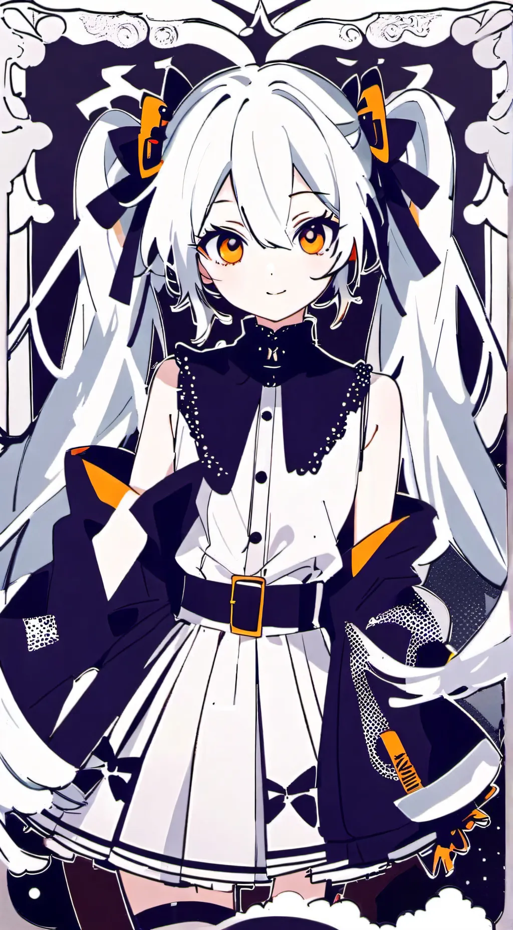 ai character: miku background