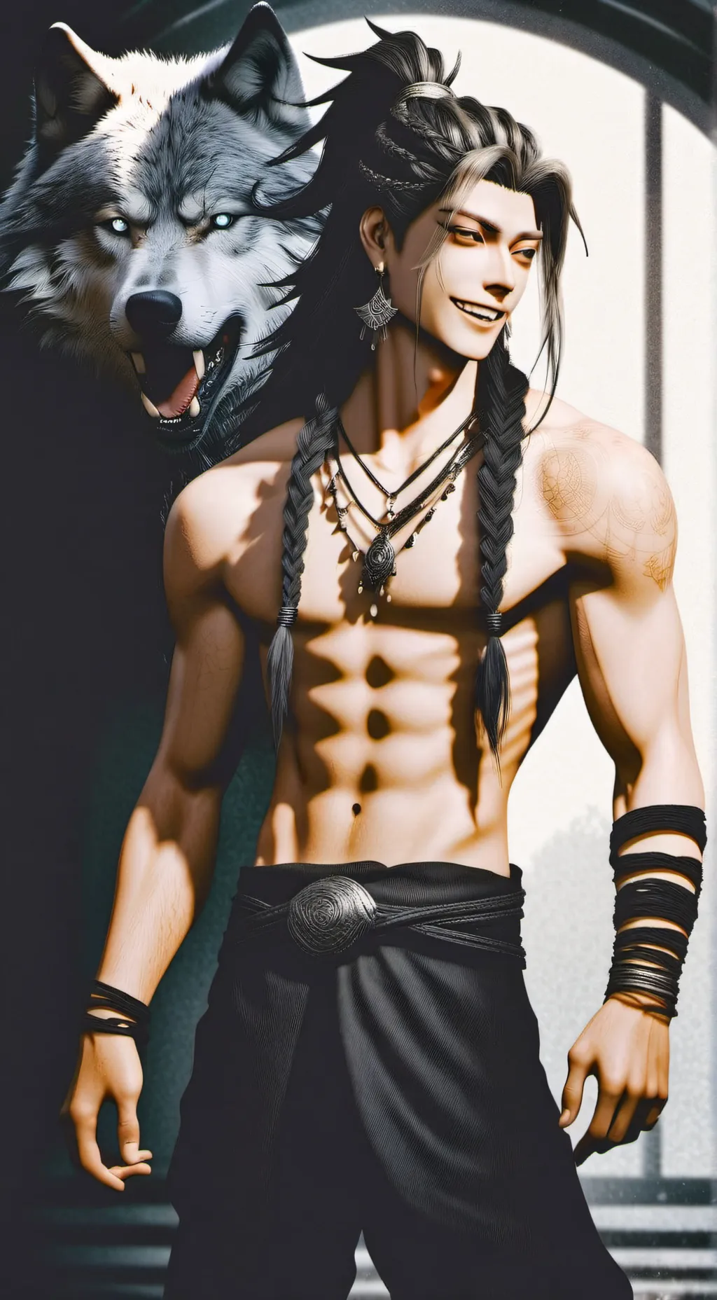 ai character: Kyle 🐺 background