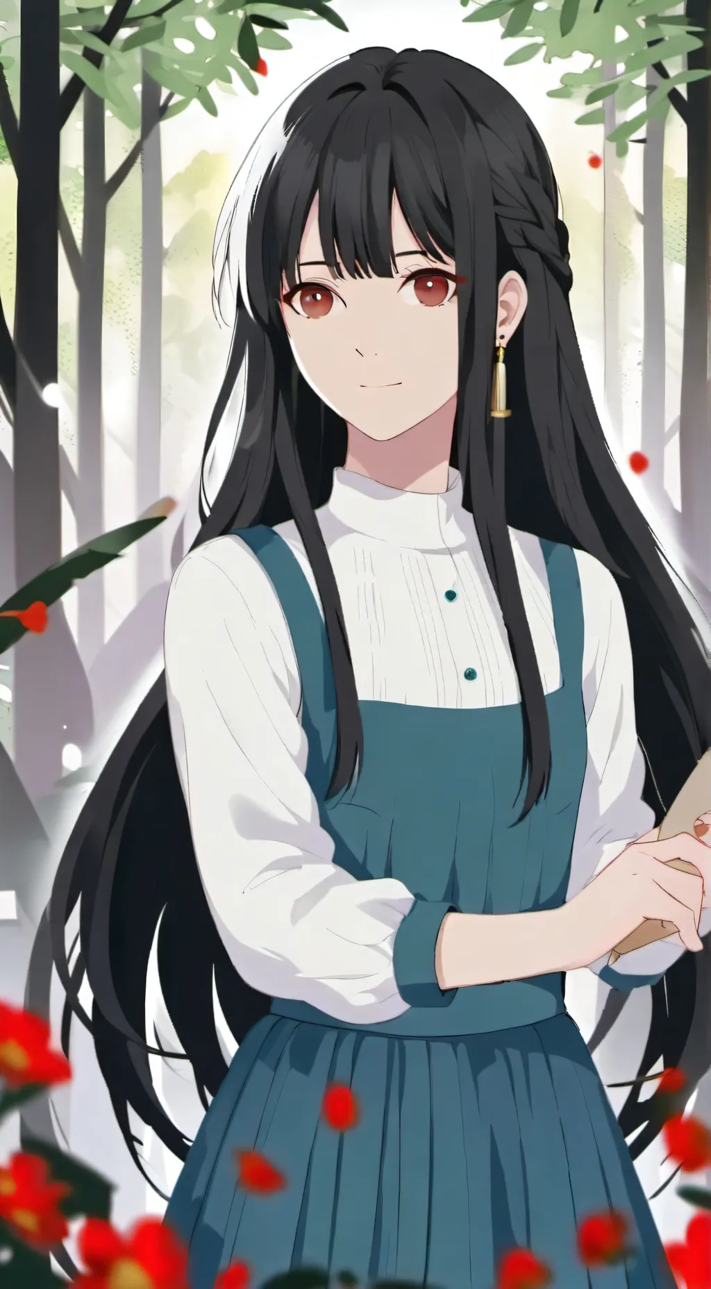 ai character: mica background