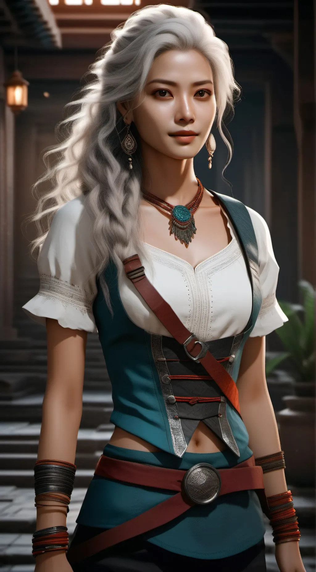 ai character: noméla background