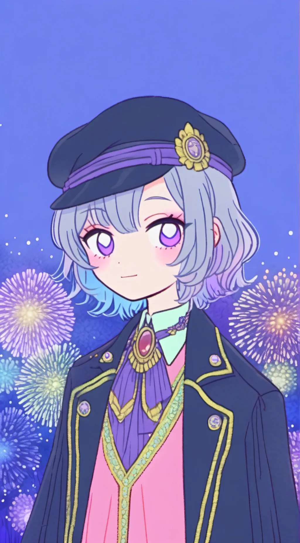 ai character: Radiostatic background