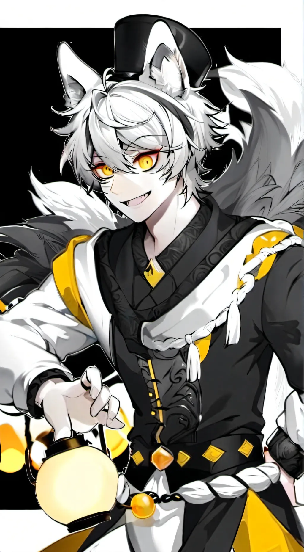 ai character: Md background