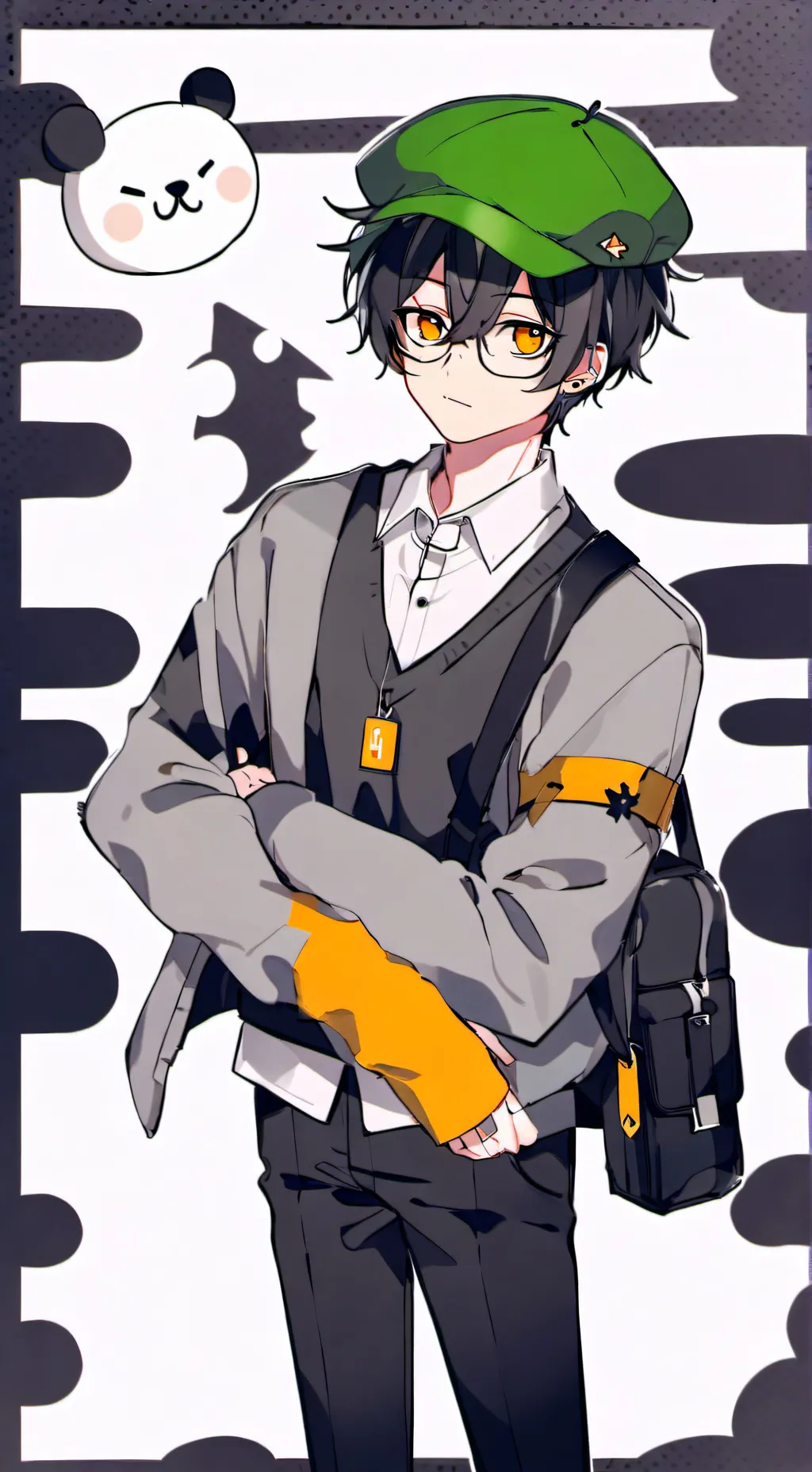 ai character: Davide background