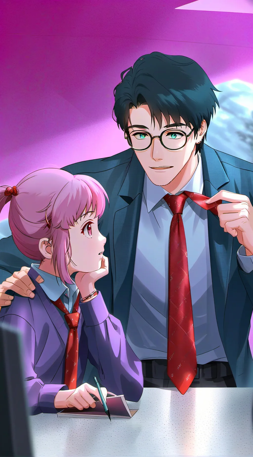 ai character: Draco background