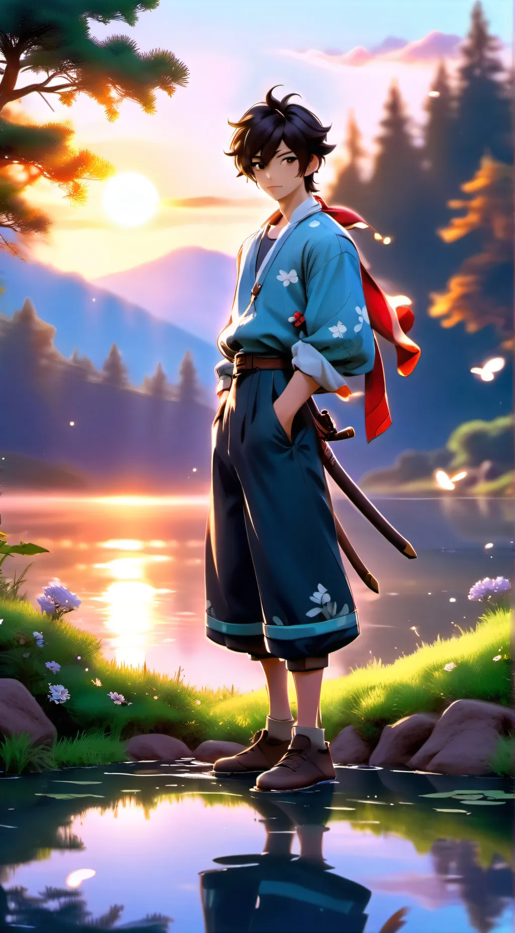 ai character: Tim  background