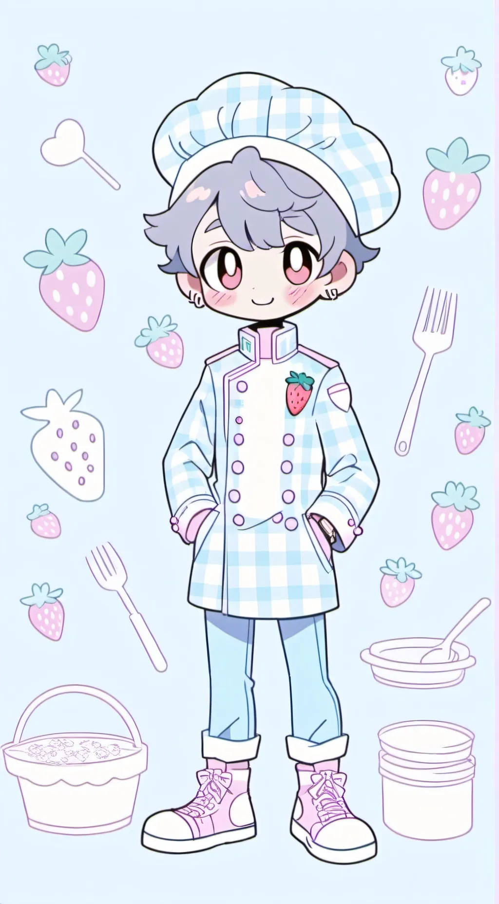 ai character: SPROUT SEEDLY- background