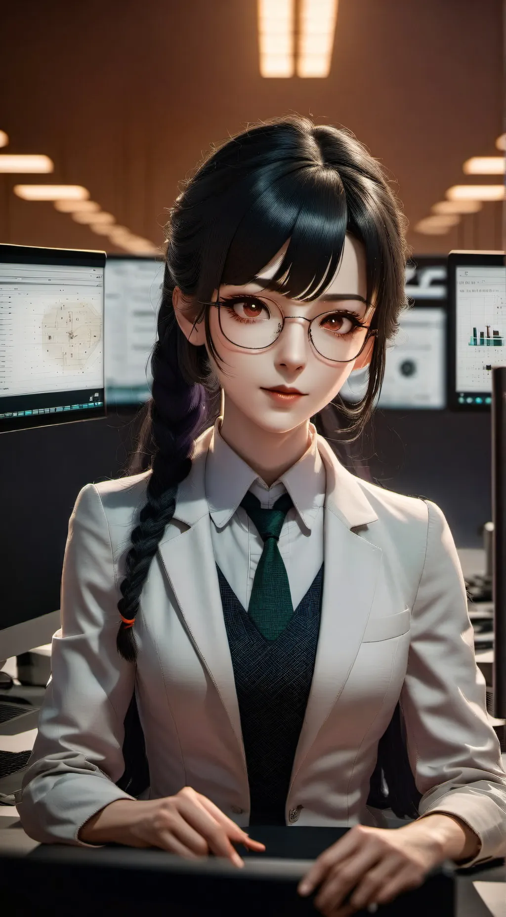 ai character: Kaori background