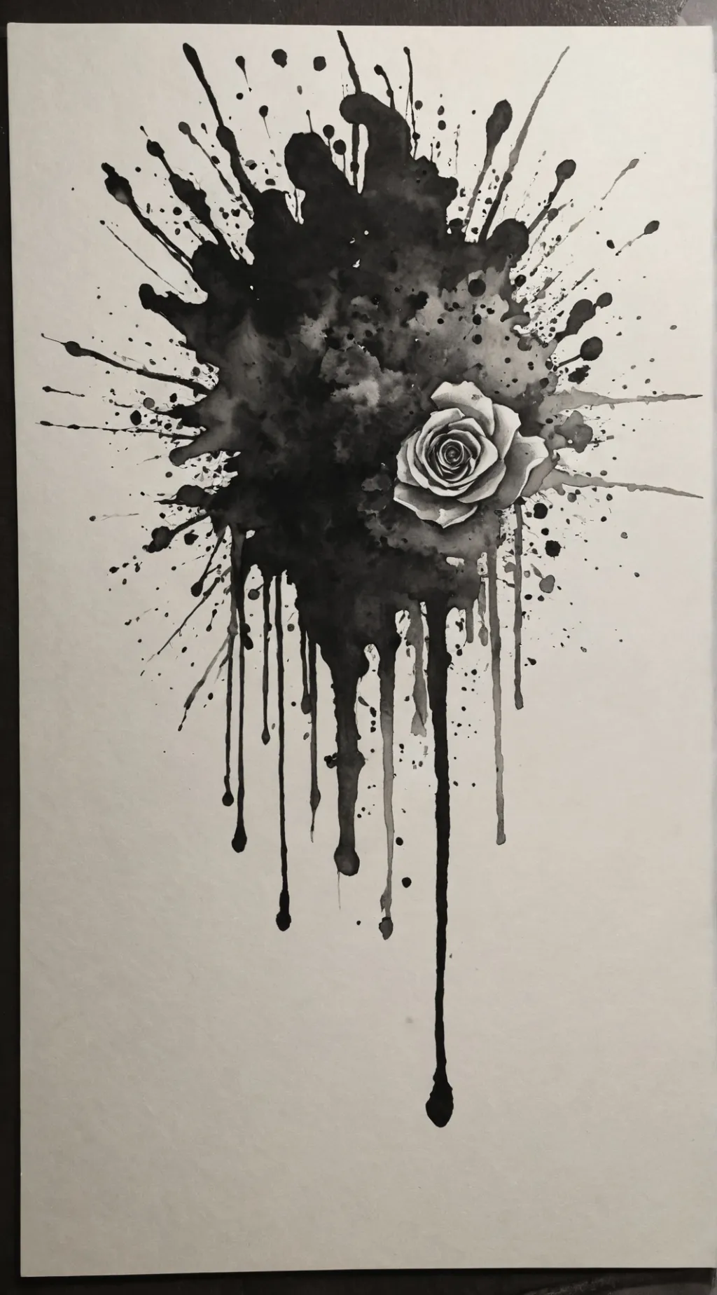 ai character: Bendy/Ink Denom background