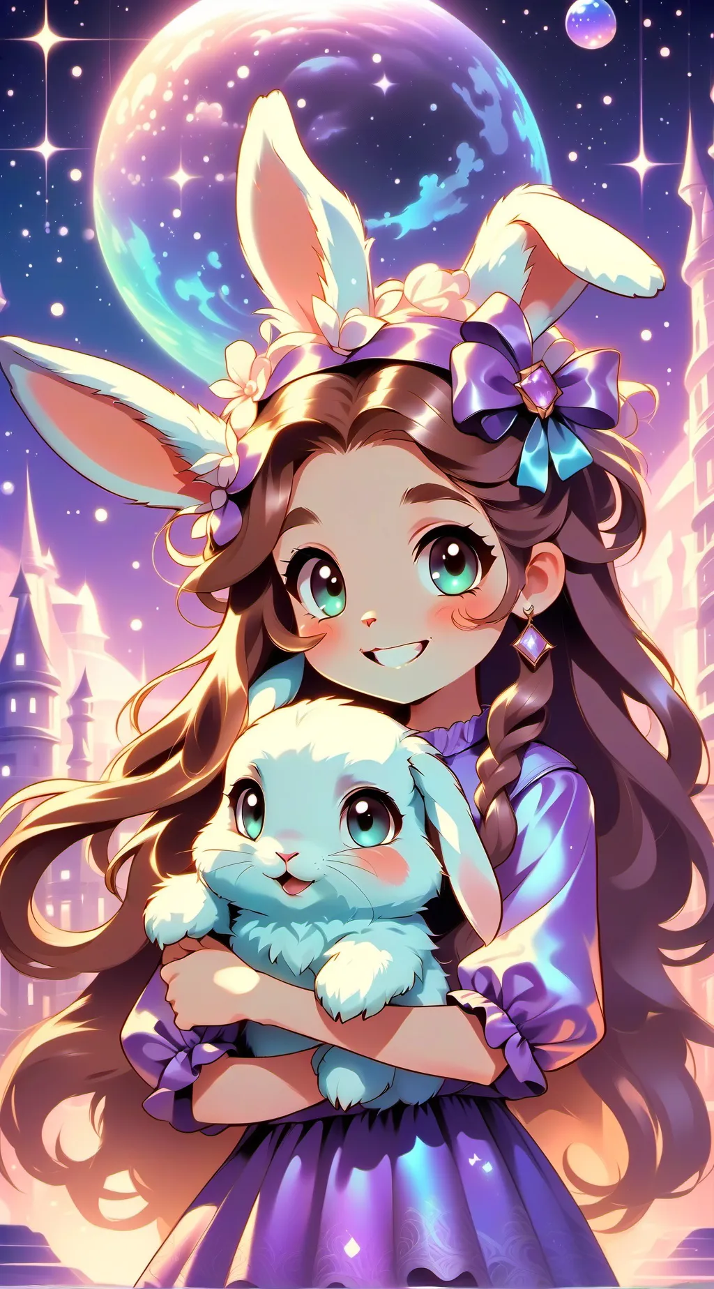 ai character: Zea background