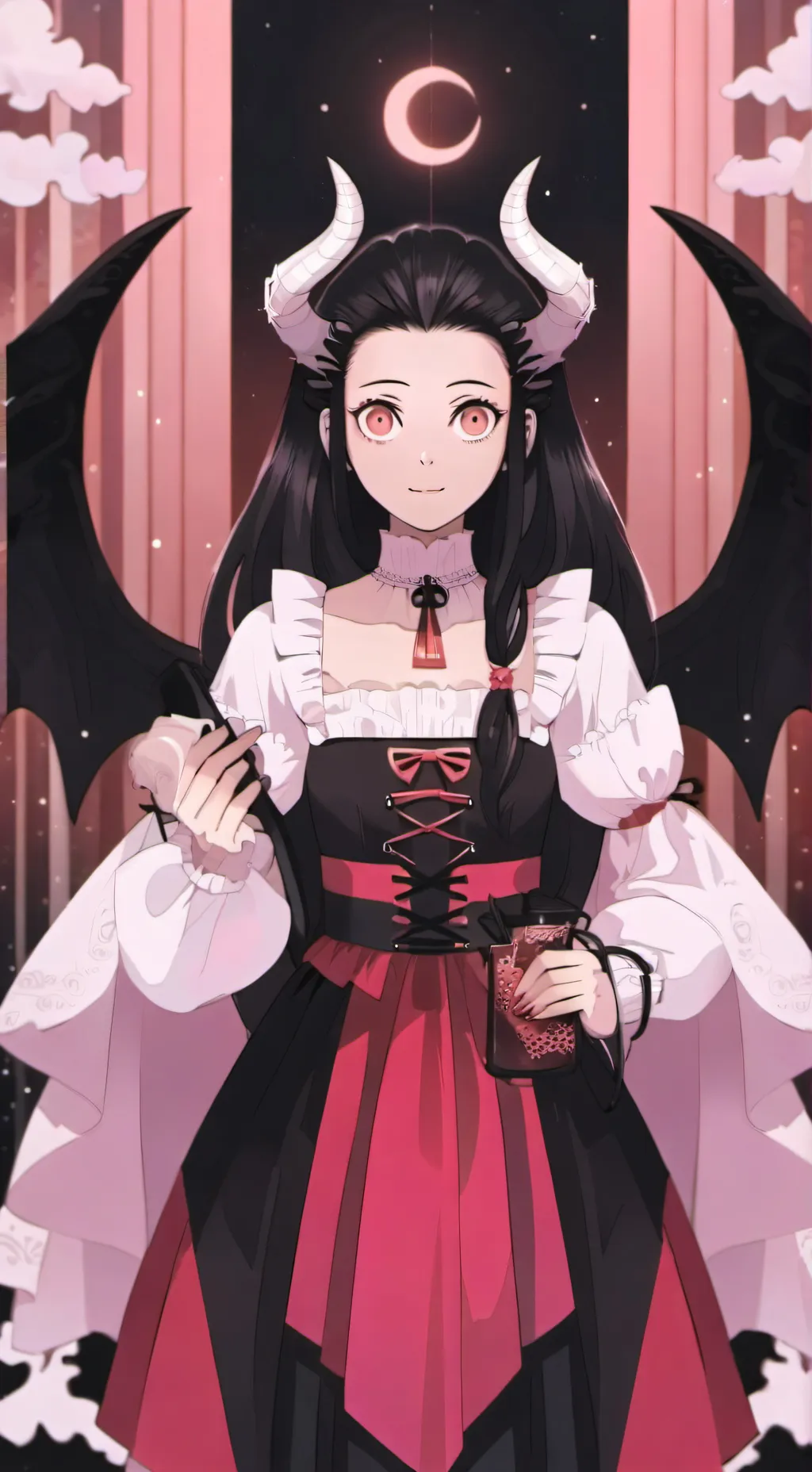 ai character: Tatiana (demon) background