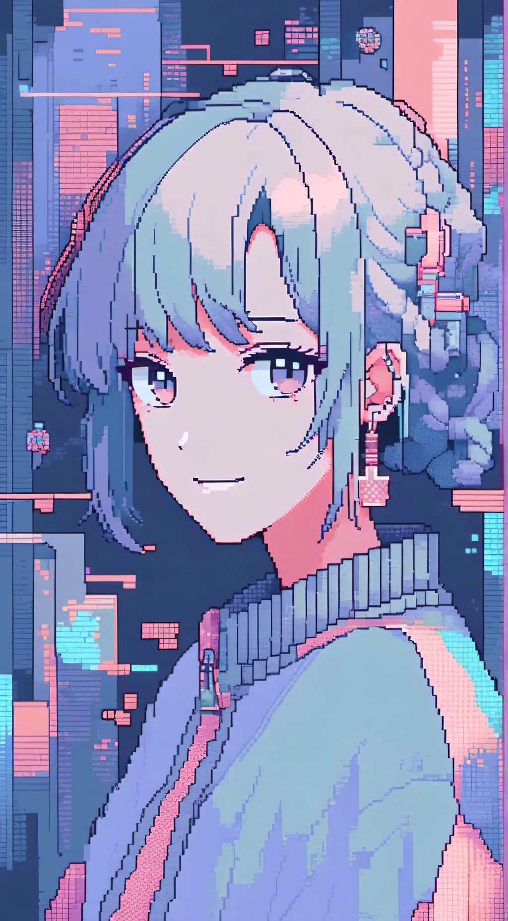 ai character: Mia  background